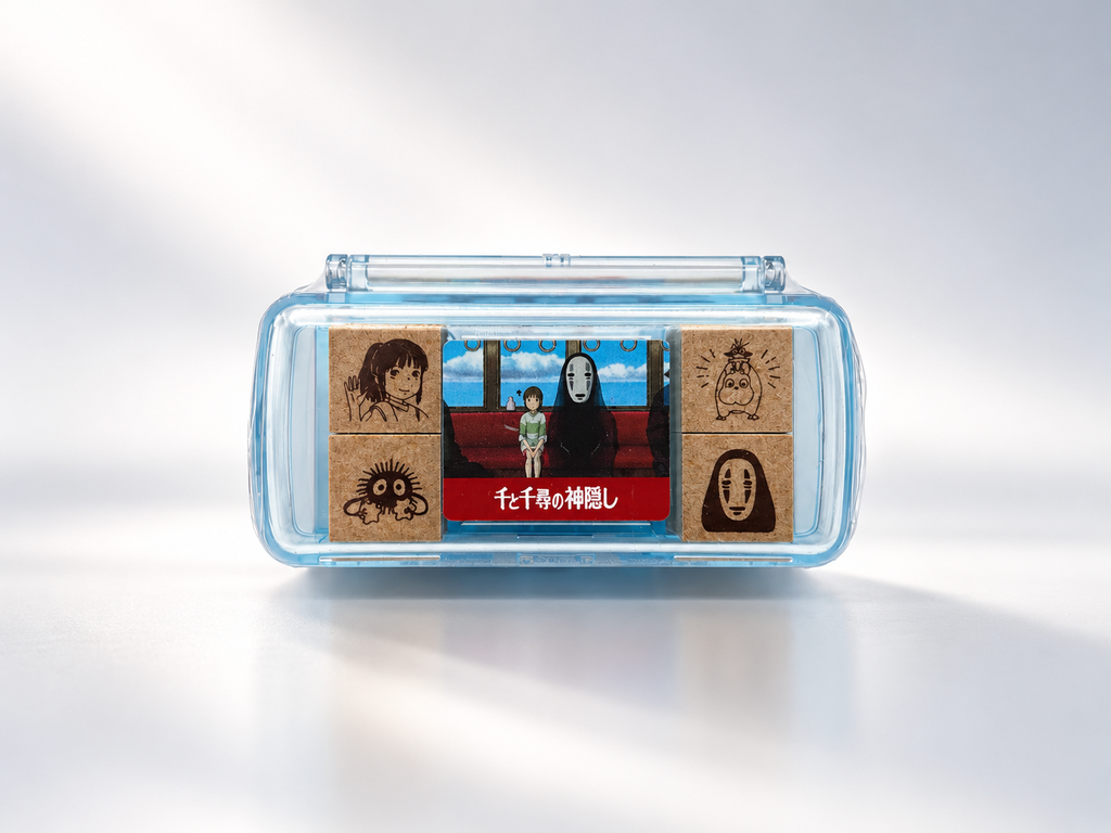 [JP-SEL-GHI-0002] Set de Mini Sellos El Viaje de Chihiro - Studio Ghibli