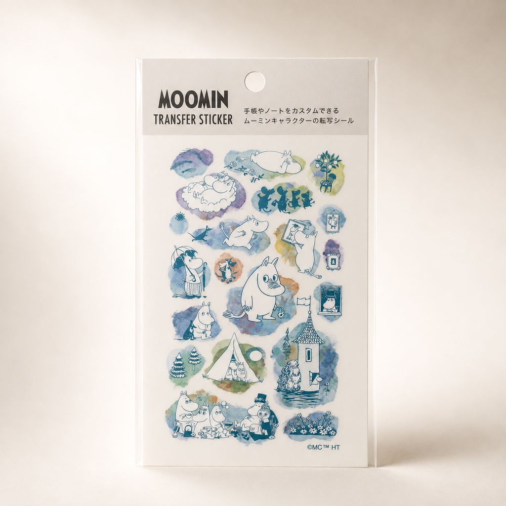 Plantilla de Stickers de Transferencia Moomin - Hightide