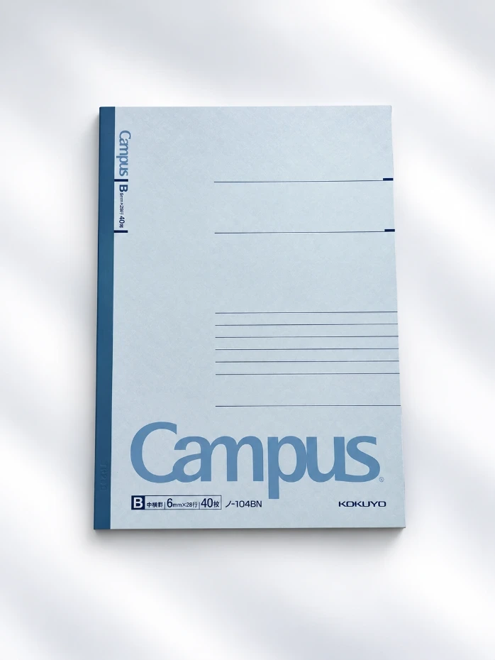 Cuaderno Kokuyo Campus A5 – Azul (Rayado 6mm)