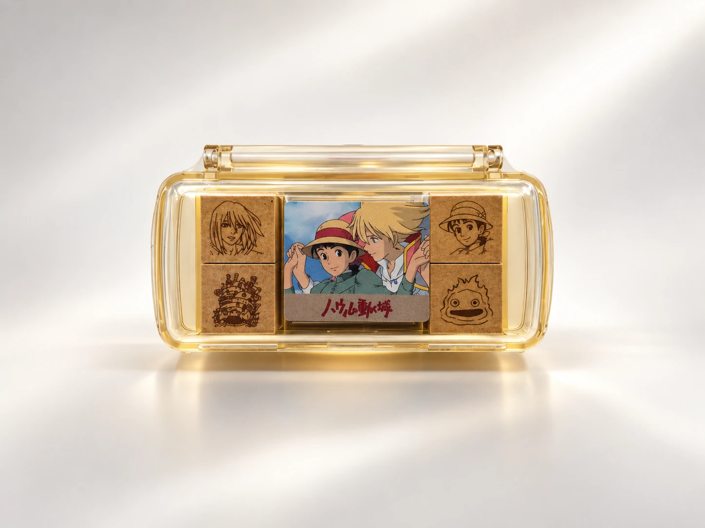 [JP-SEL-GHI-0001] Set de Mini Sellos El Castillo Ambulante - Studio Ghibli